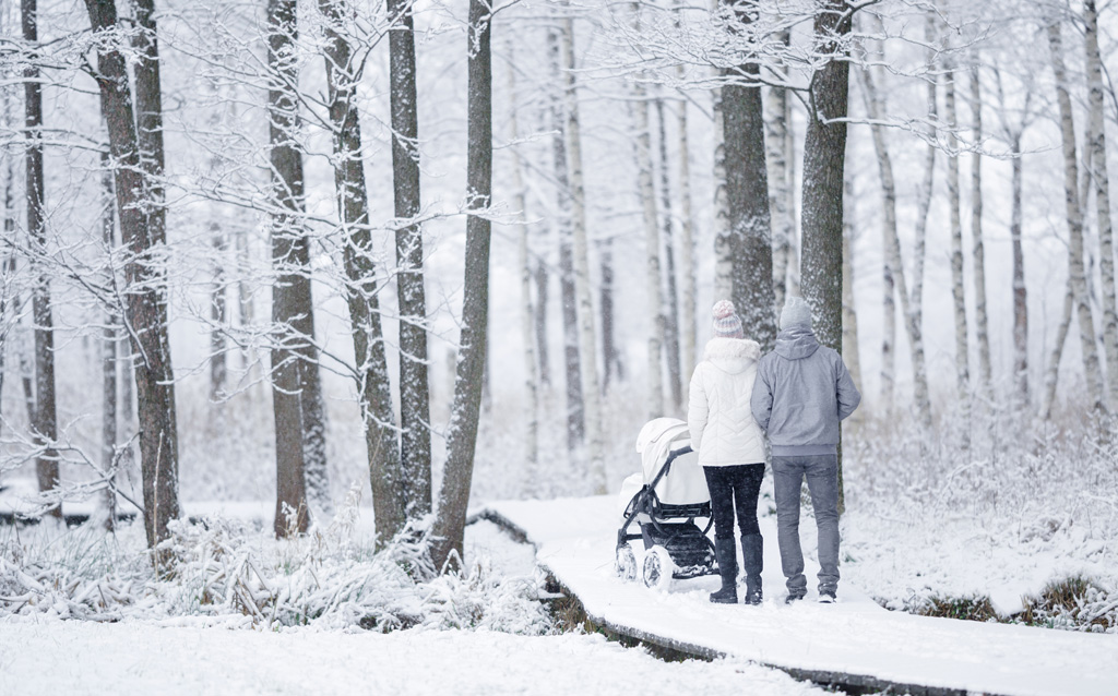 Pushchair trails, snowy trails and picnic spots