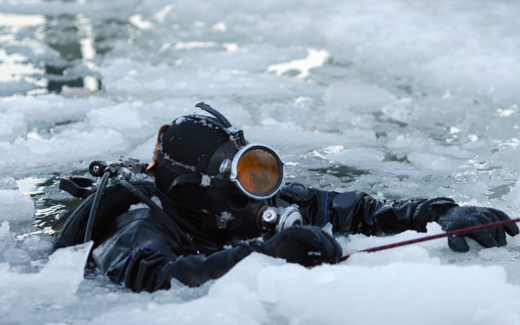 Ice diving and Warm water canyoning
